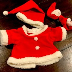 Donated: Build a bear Santa suit